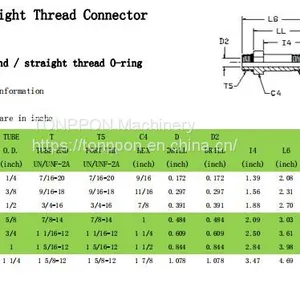 Long Straight Thread Connector 6400L thumbnail-1