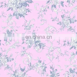 Factory Direct Sale Peach Skin 100% Polyester Microfiber Printed Fabric thumbnail-1