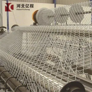 50x50mm Diamond Shape Wire Mesh 10x10 Chain Link Fence Panels thumbnail-4