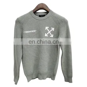 DiZNEW Custom French Terry Crew Neck Sweatshirt Print Sweaters Men thumbnail-1