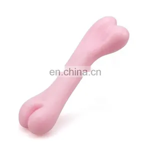 Puppy Toy Chewing Toy Small Dog Activity Toy Cute Design Bone Shape thumbnail-6
