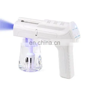 Newest Portable 350ML Blue Light Nano Steam Spray Gun Rechargeable for Home Use Sterilization thumbnail-1
