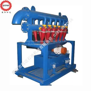 Factory Supply Oilfield Well Drilling Fluid Tank Machinery Solid Control Equipment ZQJ100X12 Desilte thumbnail-1