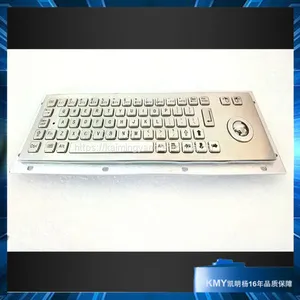 Vandal Kiosk Metal Keyboard With Trackball (KMY299D) thumbnail-5
