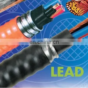 Standard Copper Conductor 14/4 Metal Clad Cable Aluminum Armor Solid MC Wire thumbnail-4