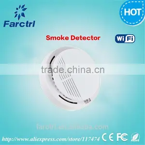 Security and Stability Photoelectric Wireless Smoke Detector for Fire Alarm Sensor Cordless New Home Sensor thumbnail-1