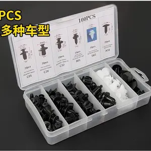 Plastic Car Body Push Pin Bumper Rivets Plastic Clips For Cars thumbnail-3
