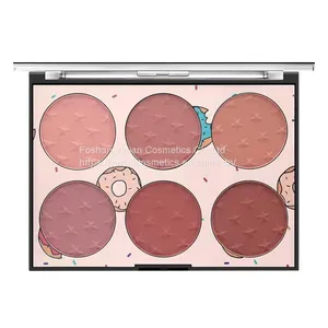 X3 Beauty Blush 4 Color Mix Color Package Make up Blusher thumbnail-2