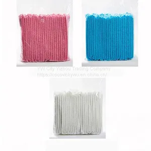 Disposable Bouffant Caps Non-woven Mobcap Disposablecaps thumbnail-4