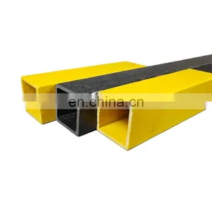 Structural Fiberglass FRP Round Square Tube Standard Sizes of FRP Tubing in Stock and Ready to Ship thumbnail-1