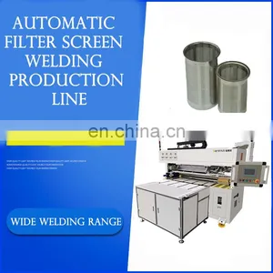 Filter Seam Welding Machine Multi-layers Seams Ends Welded Wire Mesh Filter Tube Welding Machine thumbnail-5
