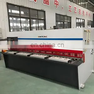 QC12Y 6X2500 Swing Beam Aluminium Iron Metal Steel Plate Sheet Cnc Hydraulic Shearing Machine Price thumbnail-5