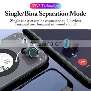 Original Wireless Headphones M11 TWS 5.0 In-ear Wireless Earphones HiFi IPX7 Waterproof Headset for Sports thumbnail-2