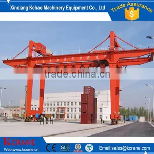 Container Loading Double Beam Container Crane Price 10--50T For Container Yard thumbnail-1