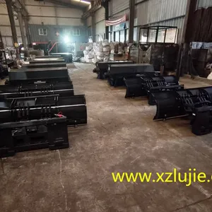 China Skid Steer Snow Blade Manufacture,snow Pusher Attachments for Skid Loader thumbnail-4