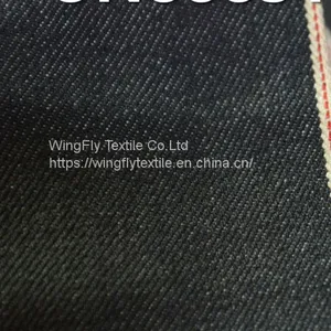14.3oz 100% Cotton Womens Selvedge Denim Good Selvedge Jeans Denim Fabric Manufacturers 32 