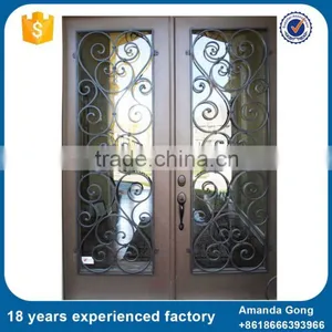 New Coming Cellar Modern Front Double Entry Doors thumbnail-6