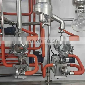 Turnkey Solution Production Line Hemp Oil Distillation Wiped Film Molecular Distillation thumbnail-3