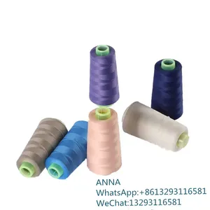 Dyed Spun 100% Polyester Yarn Sewing Yarn Dyed Spun Polyester Sewing Thread thumbnail-5