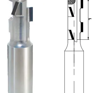 PCD Sizing Router Cutter, Z1+1 thumbnail-1