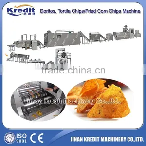Jinan KDT 250-300kg/h Output Corn Chips Snack Food Machinery,Snack Food Making Machine thumbnail-6