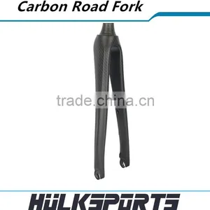 High-end Road Bike Carbon Front Fork 3k/ud Bicycle Disc-brake Fork 370mm Carbon Road Fork thumbnail-2