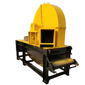 Pine Disc Chipper Bamboo Slicing Equipment Large Wood Disk Chipper Log Path Wood Shavings Machine thumbnail-1