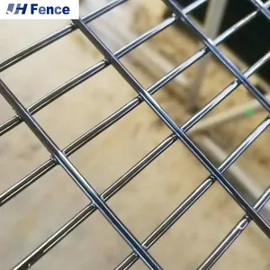 Stainless Steel/ Galvanized Welded Wire Mesh Mild Steel Wire Net Goat Fence Panels 1x1 Welded Wire Mesh Panel thumbnail-3