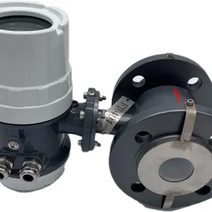 Factory Direct Faraday-type DN15 Magnetic Flow Meter 4-20ma Rs485 Hart Electromagnetic Flowmeter for Liquids ,pastes ,slurries thumbnail-4