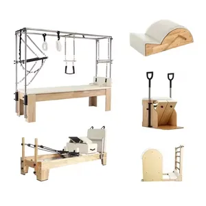 Wavar Commercial Pilates Reformer 5-Piece Set | Complete Studio Equipment Package thumbnail-1