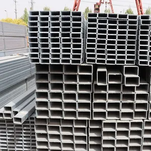 Ex-factory Price of Hot-dip Galvanized Rectangular Steel Pipe/GI Pipe Pre-galvanized Steel Pipe f thumbnail-2