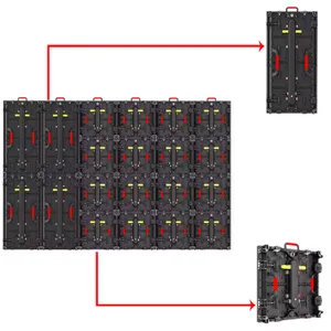 P2.6 P2.9 P3.91 6x2M Rental Outdoor LED Display Screen, Suitable for Advertising, Shopping Mall Events thumbnail-2