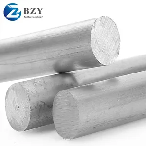 6063 6082 6061 6068 Aluminum Alloy Bar Custom Size Aluminum Billet Bars Round Solid Aluminum Rod thumbnail-1