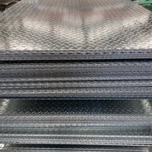 SS400 Ms Checkered Floor Carbon Q235B Hot Rolled Steel Plate Container Plate With Welding Bending Cutting Services 2mm-5mm thumbnail-4