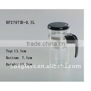 Machine Blown Glass Drinking Jug thumbnail-1