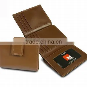 Hot Selling Genuine Leather 3 Folds Trifold Women Wallet thumbnail-1