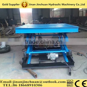 Stationary Scissors Lift Platform Indoor and Outdoor Scissor Lift for Car Lift thumbnail-1