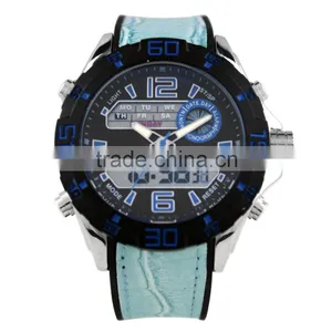 LP7648 Lowest Price 2 Time Zone Waterproof Stainless Steel Fashion Watch thumbnail-2