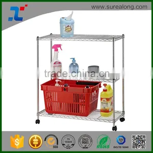 SUREALONG High Quality Home Storage Kitchen Organization NSF Wire Shelving thumbnail-1