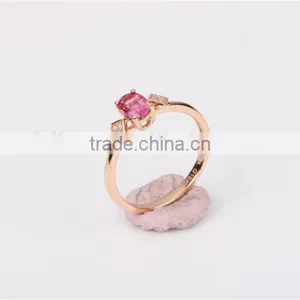 Fashion K Gold Diamond Ring Jewelry thumbnail-6
