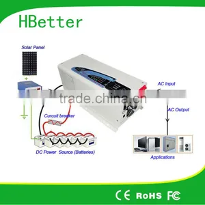 2000W Solar Power Inverter With Remote Controller With Mppt Controller Inside thumbnail-1