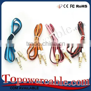 2016 Premium Car Accessories AUX Audio Stereo Cables Cord Low Price in China thumbnail-3