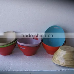 Spun Bamboo Bowl thumbnail-1
