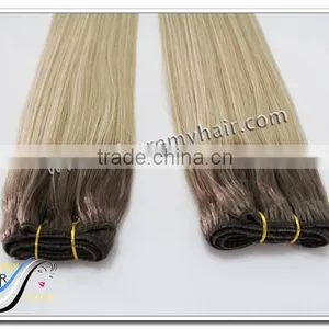 Wholesale Top Quality Ombre Silky Straight Hair Weave 100% Virgin Human Hair Supplier's Choice thumbnail-4
