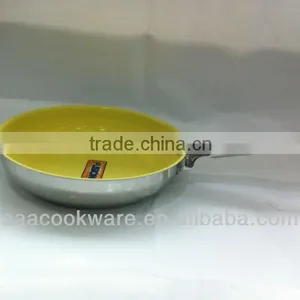 Colorful 304 Stainless Steel Frying Pan thumbnail-1