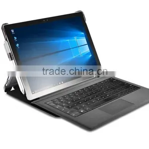 Icarer Luxury Crocodile Grain Genuine Leather Flip Case for Surface Pro 4 Ultra Thin Holder Leather Case for Surface Pro 4 thumbnail-2