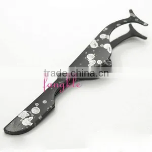 Good Quality Eyelash Extention Tool OEM Flower Design Steel Tweezers Eyelash Extension thumbnail-1
