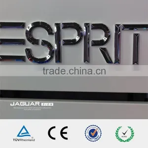 Custom Metal 3D Chrome Letters & Numbers Outdoor Advertising Signs Quality Choice thumbnail-4