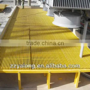 Anti-corrosion Pultruded Glass Fiber Reinforced Plastic Grating, Superior Load Bearing thumbnail-1