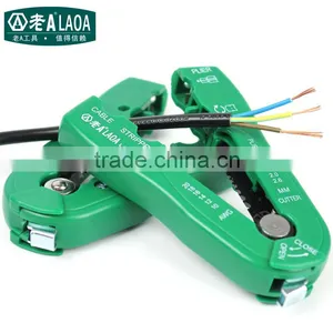 LAOA Original Wire Cutter Multifunction Palm Wire Stripper Crimp Tool LA815826 thumbnail-3